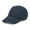 Distressed Futhark Hat | Blue color