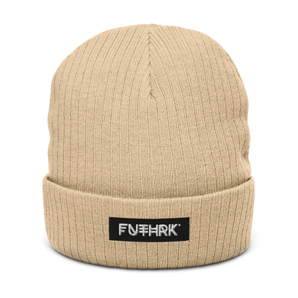 Ribbed Knit Beanie – Futhark Collection